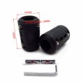 Httmt Motorcycle Engine Protection Guard Bumper Decor Block Compatible With 22 25 28mm Diameter