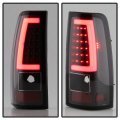 Acanii For Black 1999-2006 Gmc Sierra 1500 2500 3500 99-02 Chevy Siverado Led Tube Tail Lights Brake Lamps Left Right