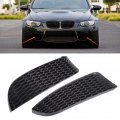 Front Bumper Car Fog Light Cover Abs Grill Left Right For M3 Style Replacement 3 Series E90 E91 E92 E93 2pcs Black