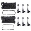 Valve Cover And Gasket Kit For Nissan Frontier 2005 2017 Nv1500 Nv2500 Nv3500 2012 Pathfinder Xterra 2015 4 0l V6 13264 Ea210 