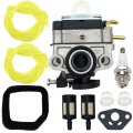 Ibvibv Carburetor Carb For H129f-2c Pro Chaser With Gaskets Fuel Filter Air Kit 