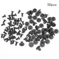 Saihisday Black Fender Liner Rivets Clips For Mini Cooper Countryman Paceman Nylon Pack Of 50