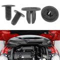 Saihisday Black Fender Liner Rivets Clips For Mini Cooper Countryman Paceman Nylon Pack Of 50