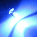 Aexit 100pcs Dc Lighting Fixtures And Controls 3 0-3 2v 20ma Bright Led Lamp Blue Light 5mm 2 Pins Emitting Diodes
