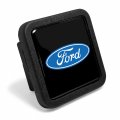 Ipick Image Ford Logo Black Rubber Heavy-duty 2 Trailer Tow Hitch Receiver Cover For Class 3 And 4