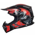 Ilm Youth Kids Dirt Bike Helmets Motocross Atv Dirtbike Bmx Mx Offroad Full Face Motorcycle Helmet Dot Approved Model 128ys Red 