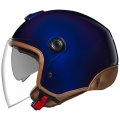 Nexx Y10 Open Face Helmet Sunny Indigo Blue Camel Small 