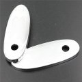 Httmt Mt222-003- Mirror Block Off Base Plates For Suzuk Gsxr 600 750 1000 1100 Gsx-r Chrome 
