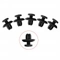 A14040200ux0009 Black Clips Rivets Fastener 50 Pack