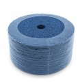 Zirconia Resin Fiber Grinding And Sanding Discs 7 In X 8 24 Grit 25 Pack For Angle Grinders Ferrous Non Metals Wood Fiberglass 