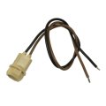 Electrical Socket For Ford Ltd Crown Victoria 1990 1991 Plastic With Metal Contact Blade Terminal Push On Round Male Connector 