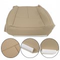 Wflnhb Artificial Leather Front Driver Side Bottom Seat Cover Tan Replacement For Expedition 2007-2014
