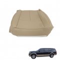 Wflnhb Artificial Leather Front Driver Side Bottom Seat Cover Tan Replacement For Expedition 2007-2014