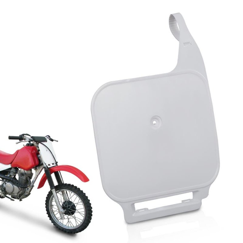 Front Number Plate For Honda Xr70r 1997-2000 Fit Xr80r 1987-2000 Xr100r 61136-gn1-000ze White