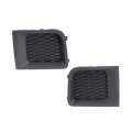 Front Bumper Cover Grille Pair For Jeep Renegade 2015 2016 2017 2018 Driver And Passenger Side Outer Textured Bezel With 