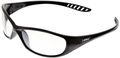 V40 Hellraiser Safety Glasses 25716 Indoor Outdoor Polycarbonate Lenses With Black Frame And Scratch Resistant Coating 12 Pairs 