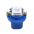 Nslumo Guage Cluster Speedometer Light Bulbs 10pcs Blue T5 B8 5d 5050 1smd Led Dashboard Dash Speedmeter Instrument Panel Kit 