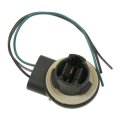 Fog Light Connector For Mitsubishi Raider 2006 2007 2008 2009 Black Round Female Blade Plug Terminal Replacement Snap Fit 