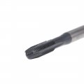 Uxcell M6 X 1 0 Spiral Point Threading Tap H2 Tolerance High Speed Steel Ticn Coated Round Shank With Square End Metric Screw