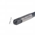 Uxcell M6 X 1 0 Spiral Point Threading Tap H2 Tolerance High Speed Steel Ticn Coated Round Shank With Square End Metric Screw