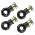 Akkum Fits For Tie Rod End Kit Polaris Scrambler 500 2x4 4x4 1997-2012 2 Sets