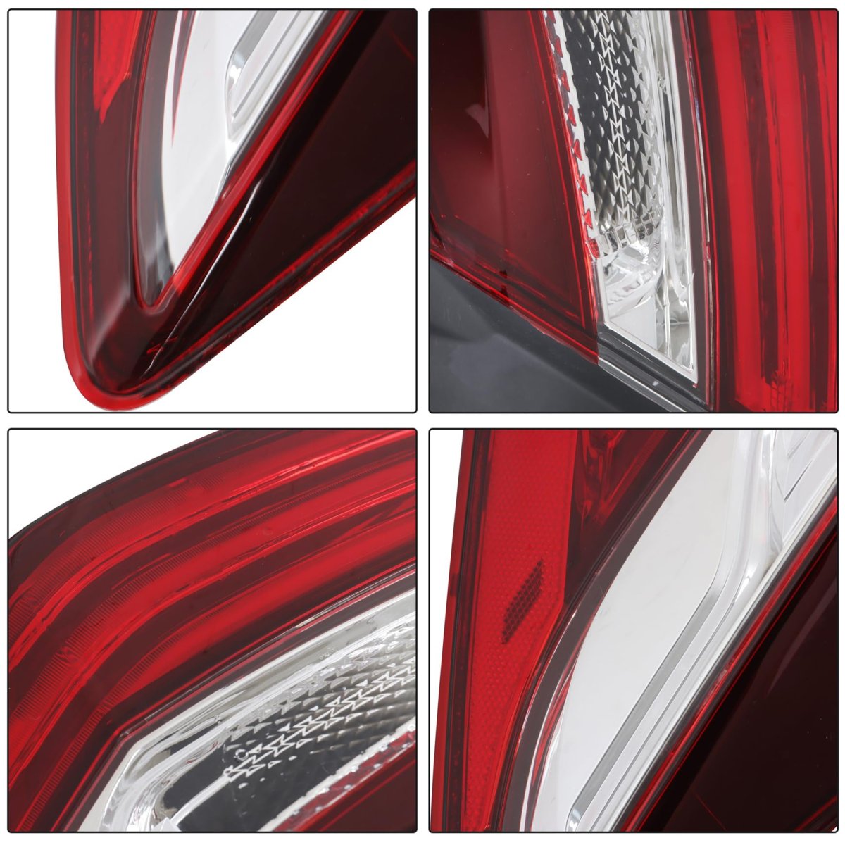 Right Tail Light Brake Lamp Assembly For Honda Accord Sedan 2016 2017 Passenger Side Replacement 33500t2aa21 Ho2805108 Red And