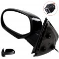 Aintier Driver Side Mirror With Manual Folding Heating Compatible 2007-2013 For Chevy Avalanche 1500 Silverado 2500 3500