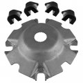 Caltric Face Drive Moveable Plate With Damper Compatible Arctic Cat Alterra Tbx 700 2020