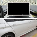 Bling Car Door Guard Crash Bumper Crystal Anti Scratch Strip Sticker 4 Pack Ab White Rhinestone Protector For Interior And