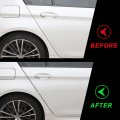 Bling Car Door Guard Crash Bumper Crystal Anti Scratch Strip Sticker 4 Pack Ab White Rhinestone Protector For Interior And
