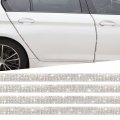 Bling Car Door Guard Crash Bumper Crystal Anti Scratch Strip Sticker 4 Pack Ab White Rhinestone Protector For Interior And