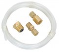 Jegs Mechanical Oil Pressure Gauge Tubing Kit Nylon 6 Feet Length Includes 1 8 Inch Diameter Fittings And Ferrules 