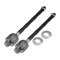 2pcs Front Inner Tie Rod Ends Kit Suspension Steering End For Nissan Rogue 2008-2013 Select 2014-2015 Drag Link No Ev800550 
