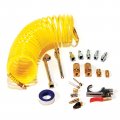Primefit Pri-60 Ik16s-20 Deluxe 1 4 Air Compressor Accessory Kit Including 1 4 Recoil Airhose 