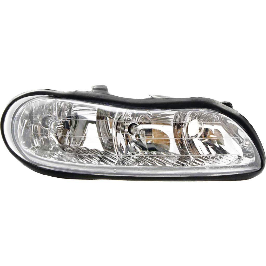 Passenger Side Headlight Assembly For Oldsmobile Cutlass 1997 1998 1999 Halogen Clear Lens Gm2503154 Or 22618781