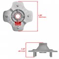 Caltric Rear Axle Wheel Hub Compatible With Honda 42410-hf1-a00 42410-hb3-000 42410-hc4-750