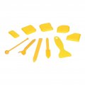Fafeicy 16pcs Caulking Tool Hard Silicone Removing Cleaning Grout Remover For Sealing And Repairing Gaps Glue Scraper