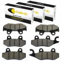 Caltric Front Rear Brake Pads Compatible With Yamaha Yfz450 Yfz450r Yfz450x 2006 2007 2008 2009 2010-2017
