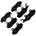 Caltric Front Rear Brake Pads Compatible With Yamaha Yfz450 Yfz450r Yfz450x 2006 2007 2008 2009 2010-2017