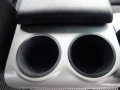 Red Hound Auto 2 Rear Center Console Cup Holder Insert 2009-14 Compatible With Ford F150 Rubber Left Right Liners
