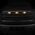 Basiker Auto Front Grille Lights For 2004-2019 Ford F150 F250 F350 External Led Decoration 3 Pack Amber Lens 