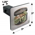 English Bulldog Puppy Dog Sleeping Hatbox Box Tow Trailer Hitch Cover Plug Insert