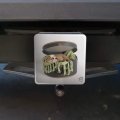 English Bulldog Puppy Dog Sleeping Hatbox Box Tow Trailer Hitch Cover Plug Insert