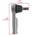 Caltric Front Left And Right Tie Rod End Compatible With Honda Pioneer 520 Sxs520 2021-2023