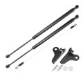 2 Pcs Front Hood Lift Supports Struts Shocks Gas Spring For Mazda Cx-30 2019-2023 Black 