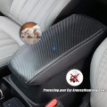 Xyhgm Car Center Console Armrest Cover For Ford Bronco Sport 2021 2022 2023 Ford Escape 2020-2023 Accessories Leather