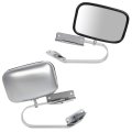 Left And Right Side View Mirrors For Ford F150 F250 F350 F450 Bronco Explorer Ranger 1980 To 1997 Manual Fold Non Heated Chrome 