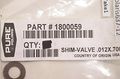 Polaris New Snowmobile Shim Valve 012x 700 Walker Evans Racing Ryde Fx