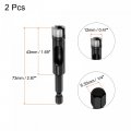 Uxcell Diamond Hole Saw Core Drill Bit 12mm Diameter 1 4 Hex Shank Sintered Cutter For Masonry Porcelain Tile Marble Stone 2pcs