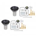 2 X Carburetor Repair Kit And Diaphragm Replacement For Honda Steed Shadow Vlx400 Vt 600 1994-2003 